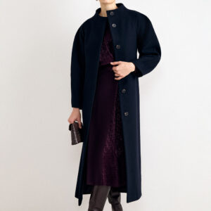 The Octavia Tailored Wool-Blend Coat