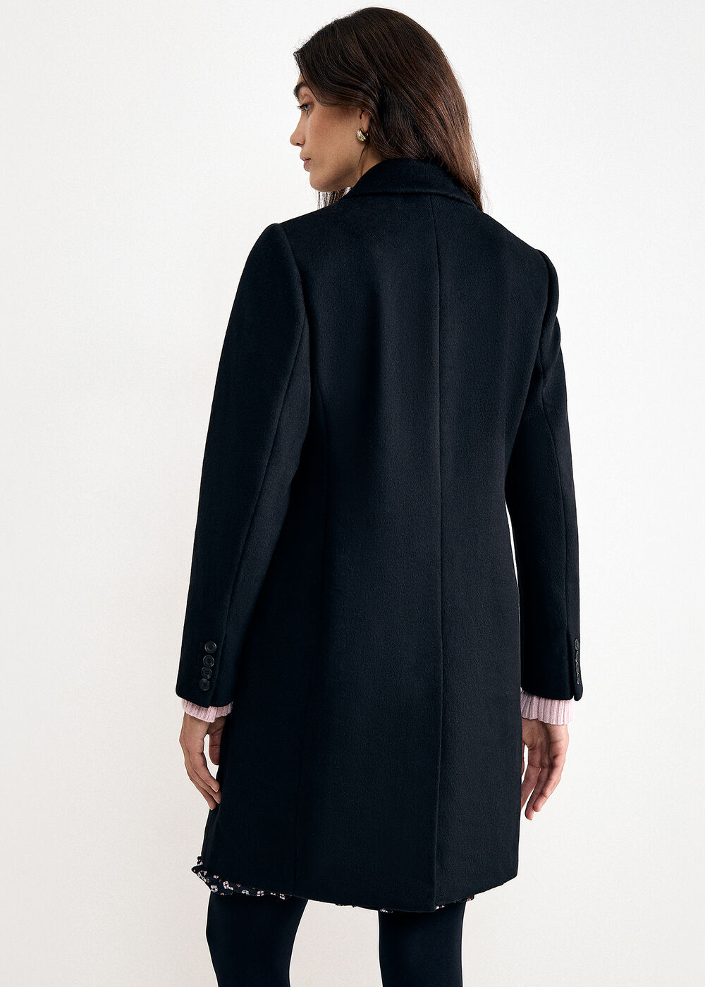 The Octavia Tailored Wool-Blend Coat - Image 2 The Octavia Tailored Wool-Blend Coat