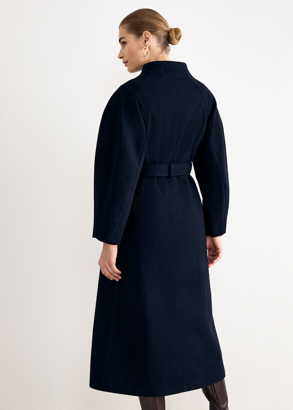 The Octavia Tailored Wool-Blend Coat - Image 2 The Octavia Tailored Wool-Blend Coat