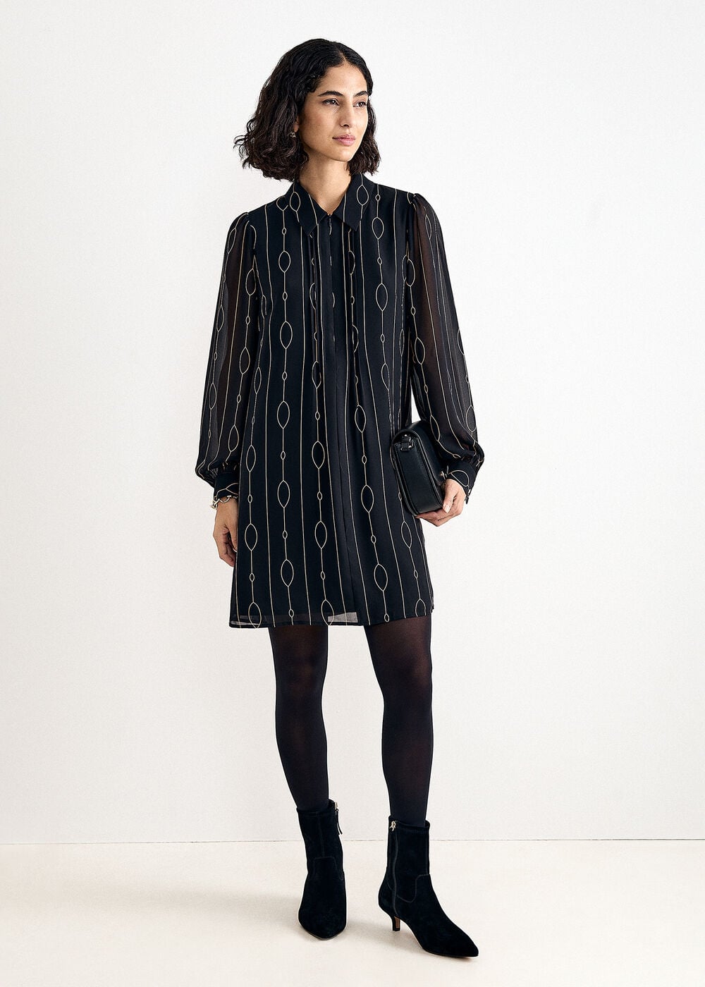 The Valeria Draped Silk-Blend Blouse - Image 3 The Valeria Draped Silk-Blend Blouse