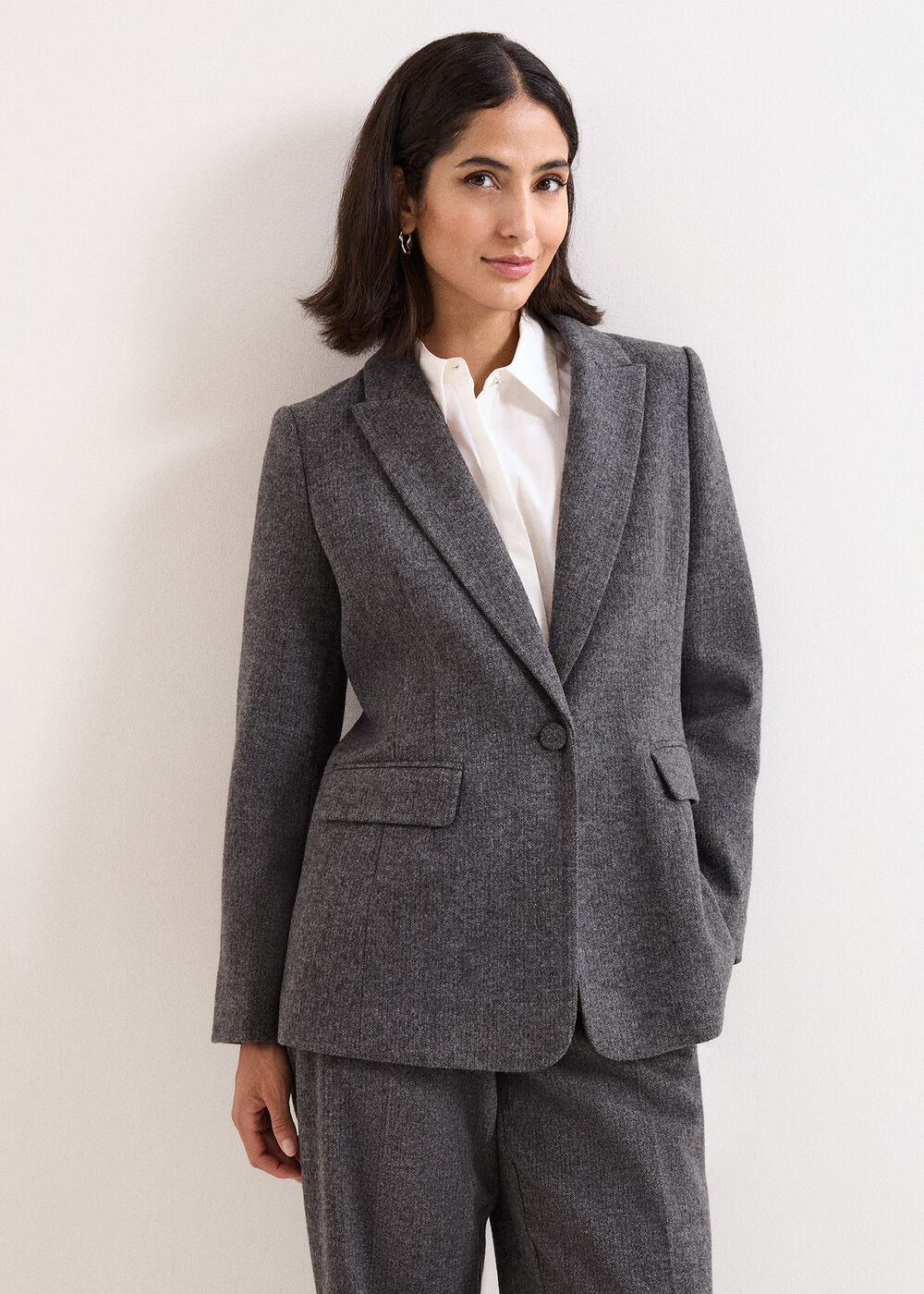 The Vivienne Contemporary Structured Jacket - Image 1 The Vivienne Contemporary Structured Jacket