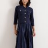 The Vivienne Pleated Midi Skirt